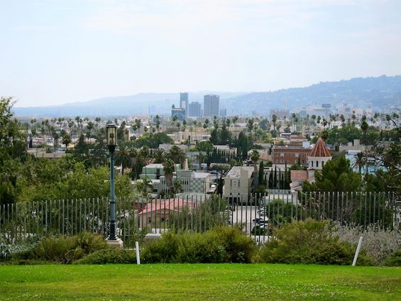 View from Barnsdall Art Park