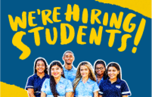 We're Hiring Students!